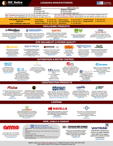 Louisiana Line Sheet